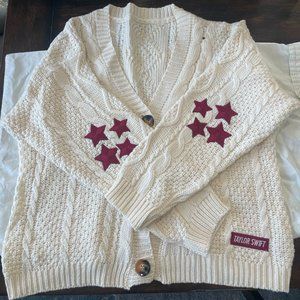 Taylor Swift Beige "RED" Cardigan